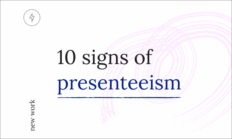 Presenteeism: The most expensive mental health issue—10 warning signs