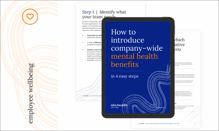 How to introduce company-wide mental health benefits