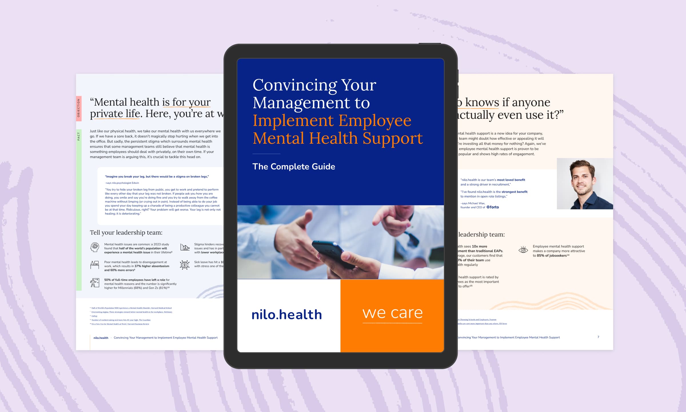 Convince your management of employee mental health support