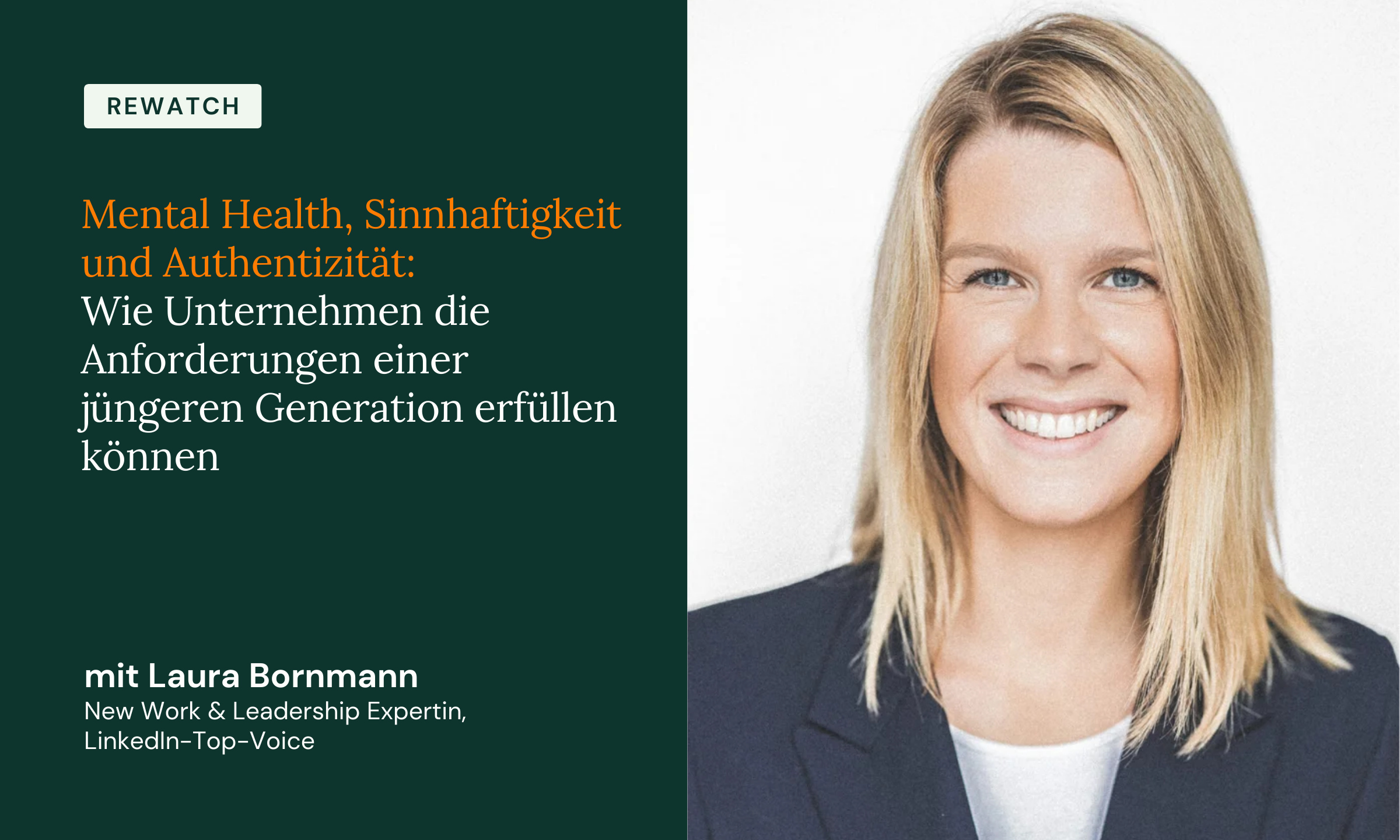 Mental Health, Sinnhaftigkeit und Authentizität: Wie Unternehmen die Anforderungen einer jüngeren Generation erfüllen können